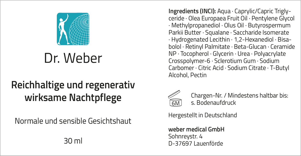 Dr. Weber Nachtpflege 30 ml