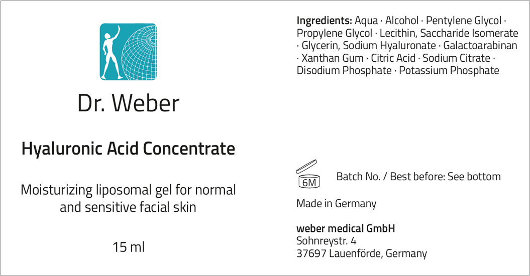 Dr. Weber Hyaluronic Acid Serum 15 ml