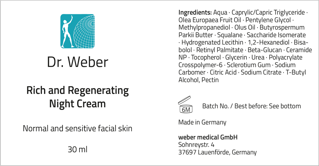 Dr. Weber Night Cream 30 ml