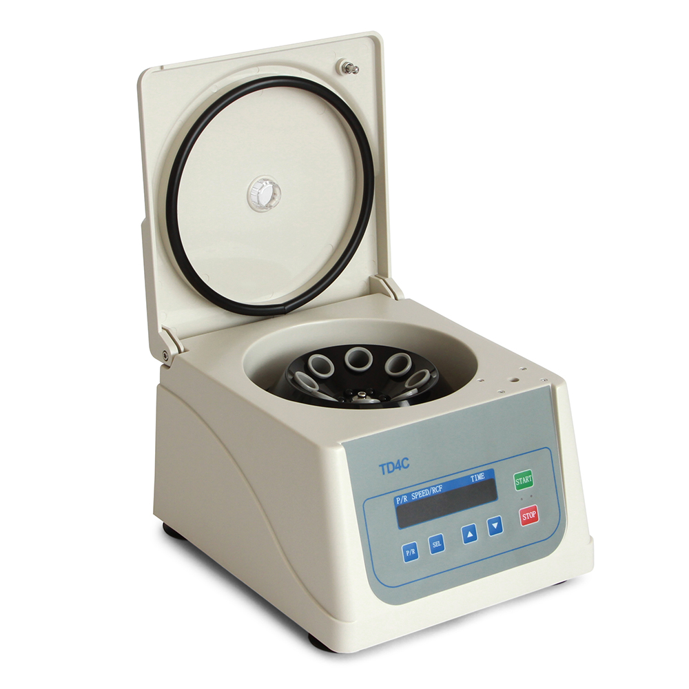 Laboratory Centrifuge with fixed-angle rotor